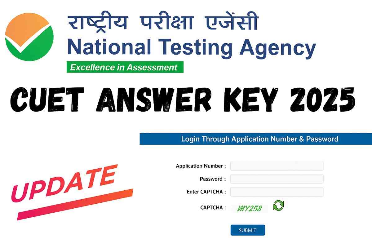 CUET Answer key 2025 download